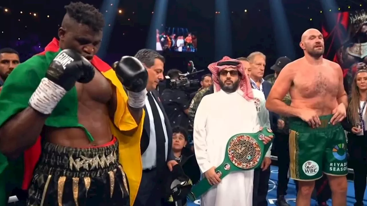 Tyson Fury remporte de justesse son combat contre Francis Ngannou