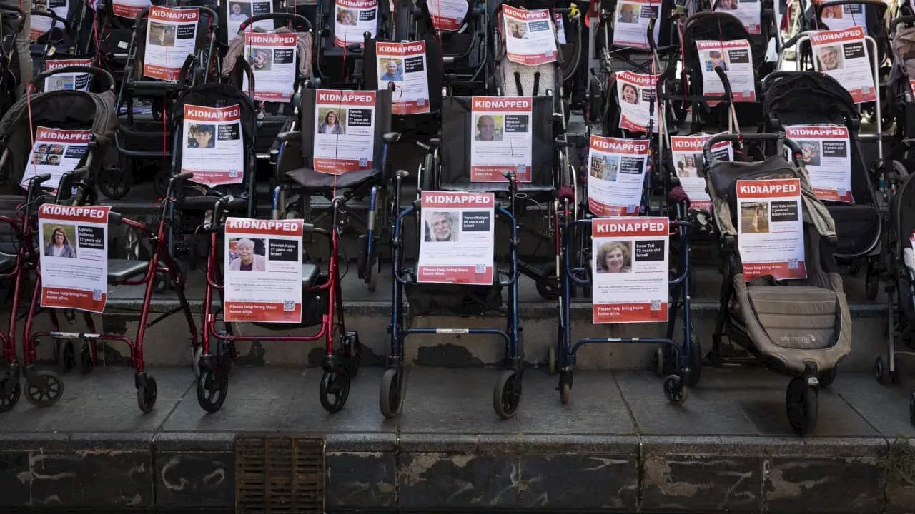 Empty prams fill Sydney strip in support of Israel, with pro-Palestinian rallies to be held