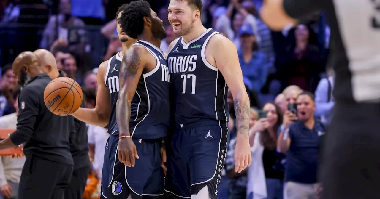 Doncic anota 49 puntos y encesta un triple al final, Mavericks vencen a Nets 125-120