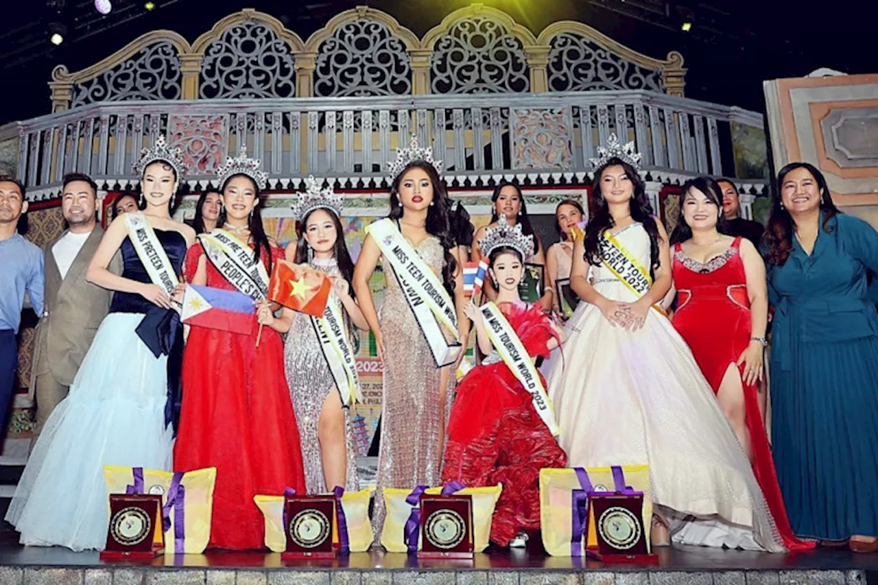 'น้องชาลอต' ชนะใจเหล่ากรรมการ คว้า 2 รางวัล ในงาน Mini -Miss World Tourism Festival 2023