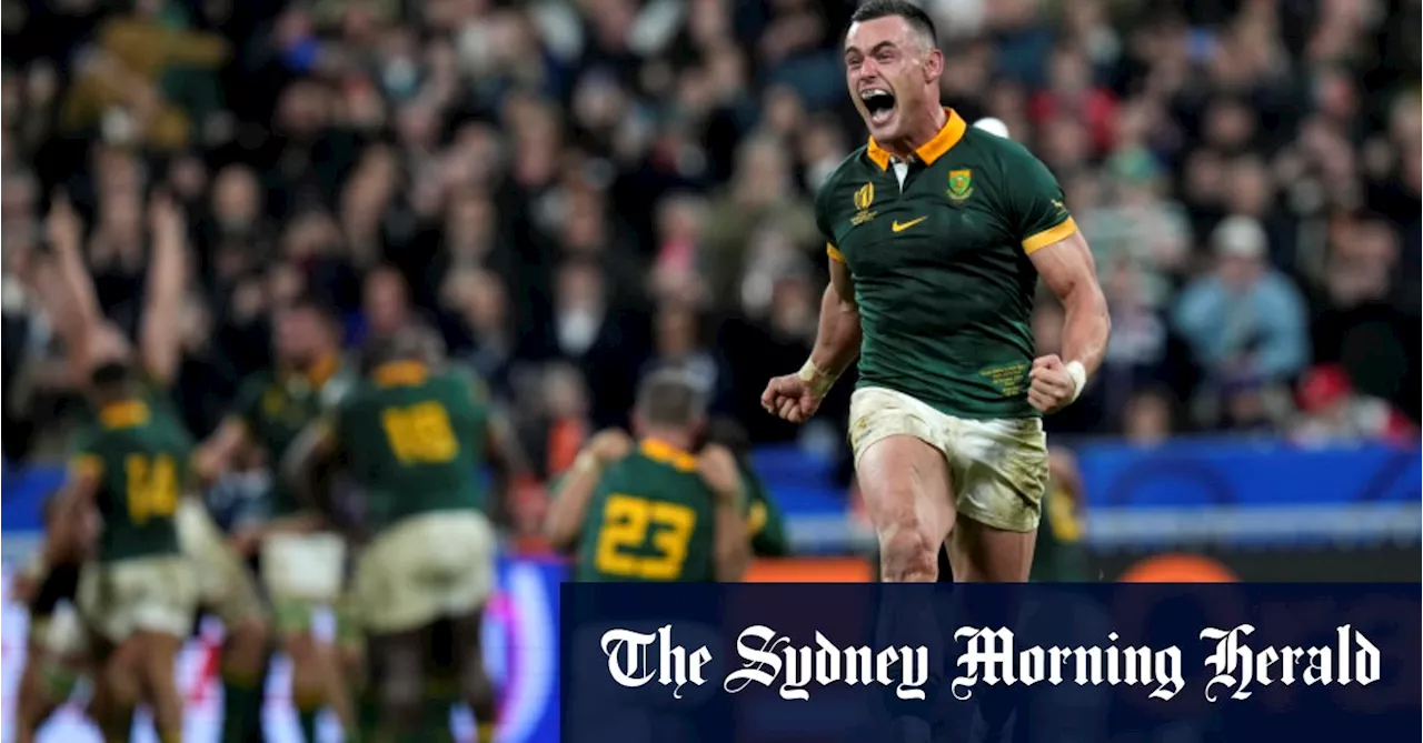 South Africa win Rugby World Cup for fourth time