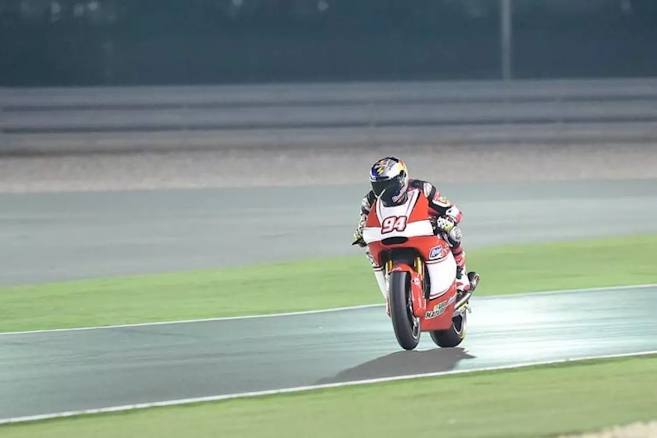 Kalex-Pilot Jonas Folger belegt den 11. Platz im dritten freien Training in Katar