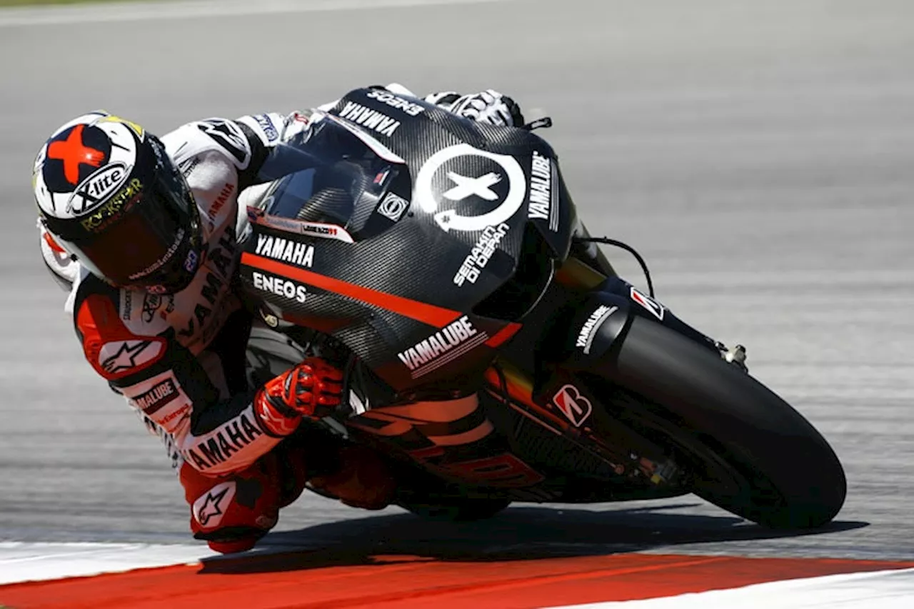 Schwierige Bedingungen beim MotoGP-Test in Sepang