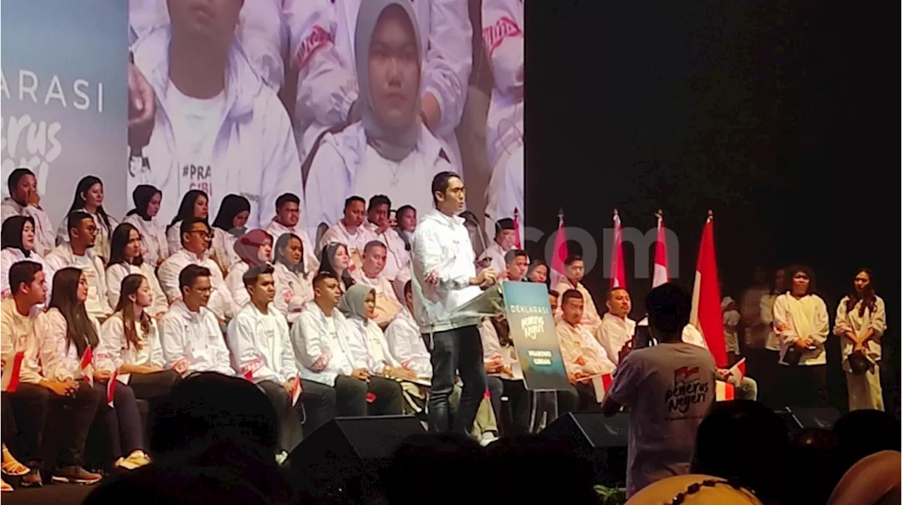 Relawan 'Penerus Negeri' Lantangkan Deklarasi Dukungan Prabowo-Gibran di Pilpres 2024