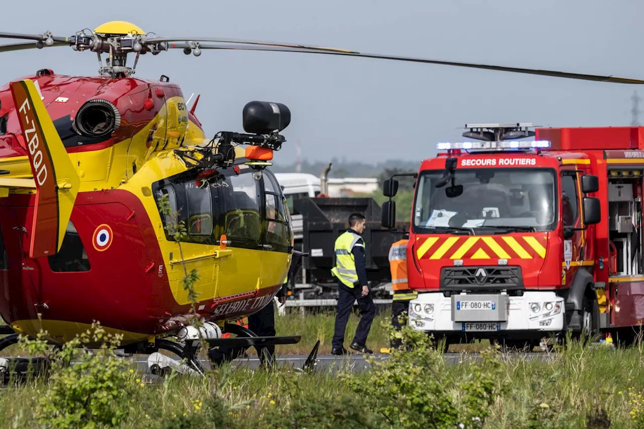 Accident de voiture à Champagne: le conducteur perd le contrôle de son véhicule