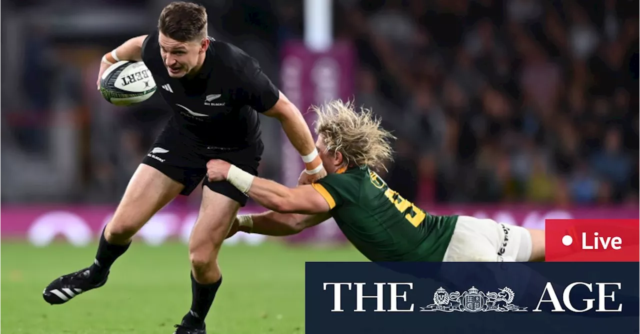 Rugby World Cup 2023 LIVE: Final showdown between All Blacks and Springboks