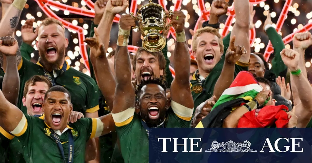 South Africa win Rugby World Cup for fourth time