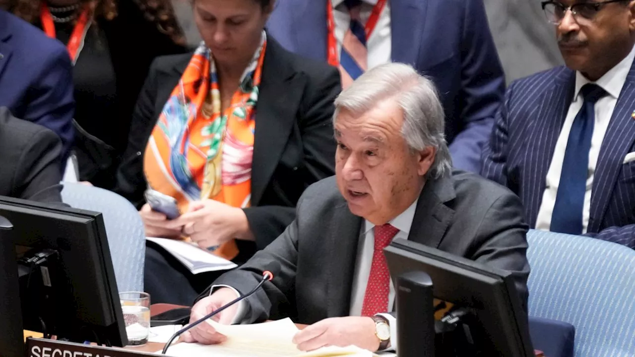 ‘History will judge us’ says UN Secretary General as consensus grows for humanitarian pause in Gaza