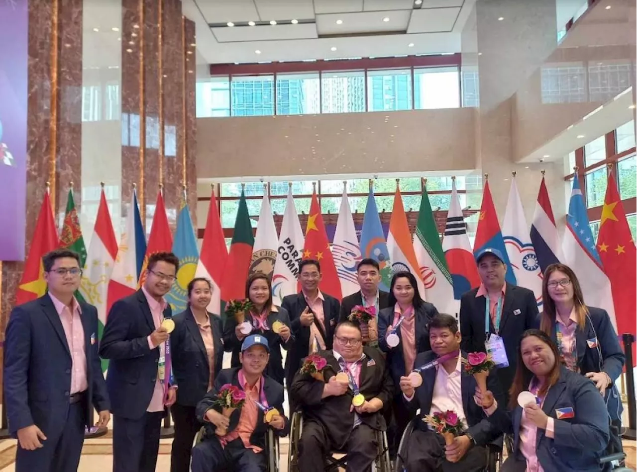 PH para chess team bags 8 golds in Asian Para Games