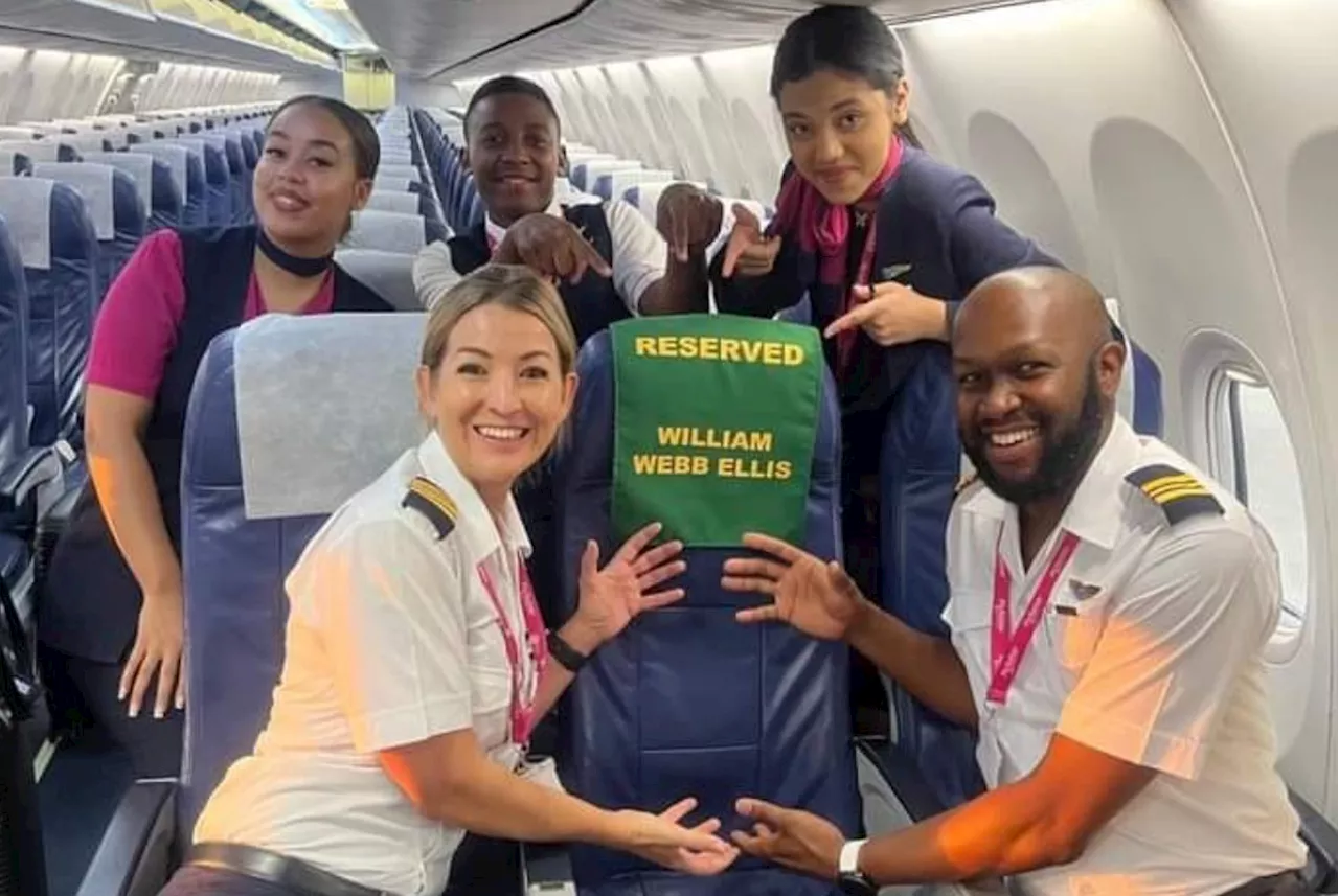 FlySafair prepares for Springbok victory!