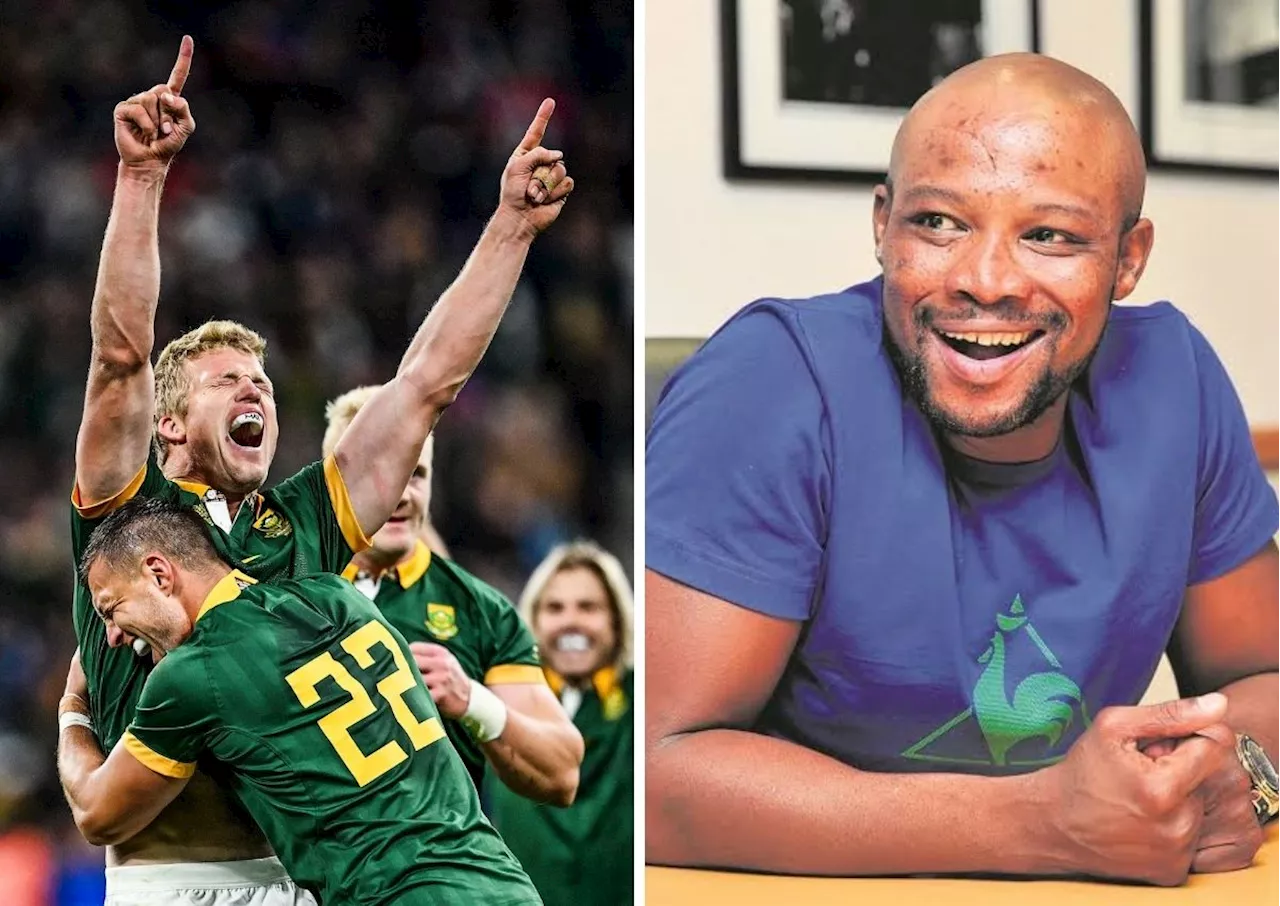 Mandoza’s widow is proud hit song ‘Nkalakatha’ has become the Springboks ‘unofficial anthem’ at RWC