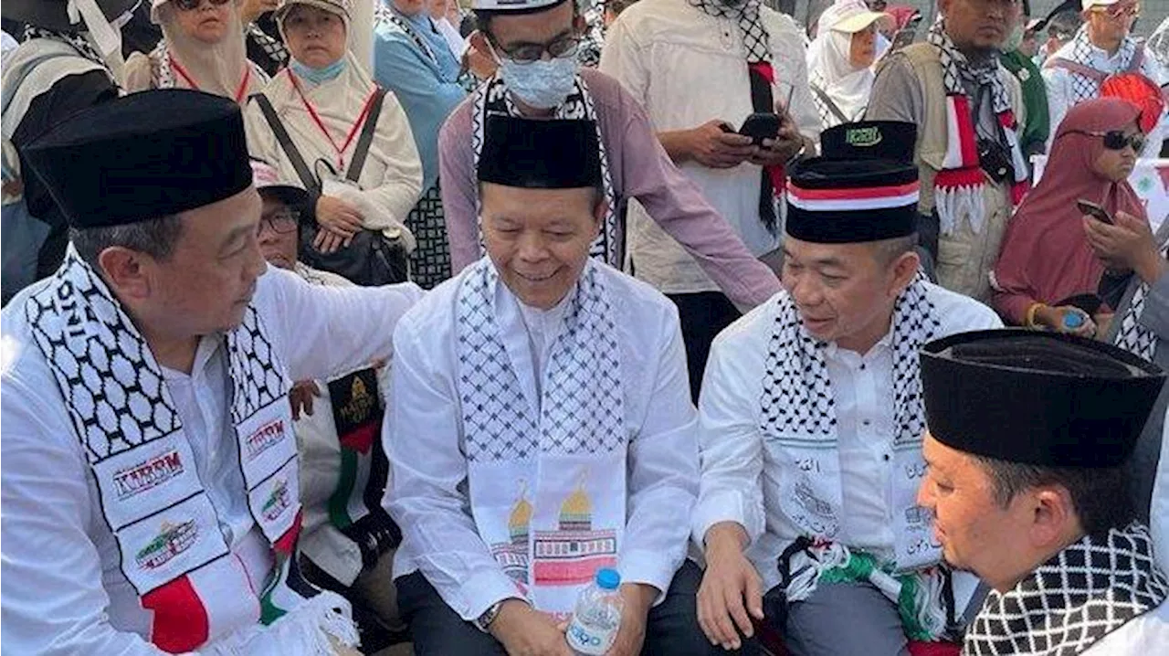 Ketua Fraksi PKS DPR Ikut Aksi Bela Palestina di Depan Kedutaan Besar AS Hari Ini