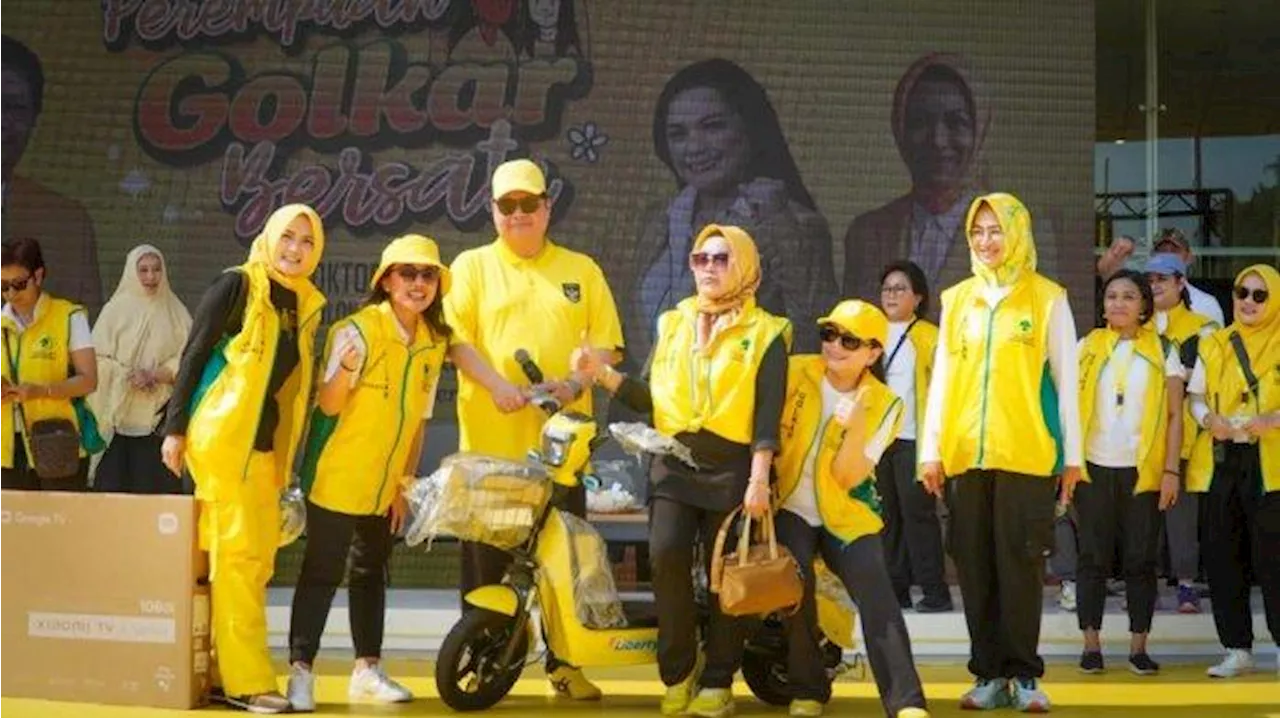 Perempuan Golkar Canangkan Gerakan Turun Tangan Jemput Kemenangan Pemilu 2024