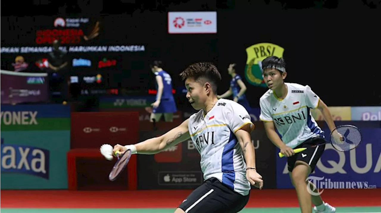 Rekap Hasil Semifinal Prancis Open 2023: Apriyani/Fadia Tumbang, Jojo & Bagas/Fikri Tembus ke Final