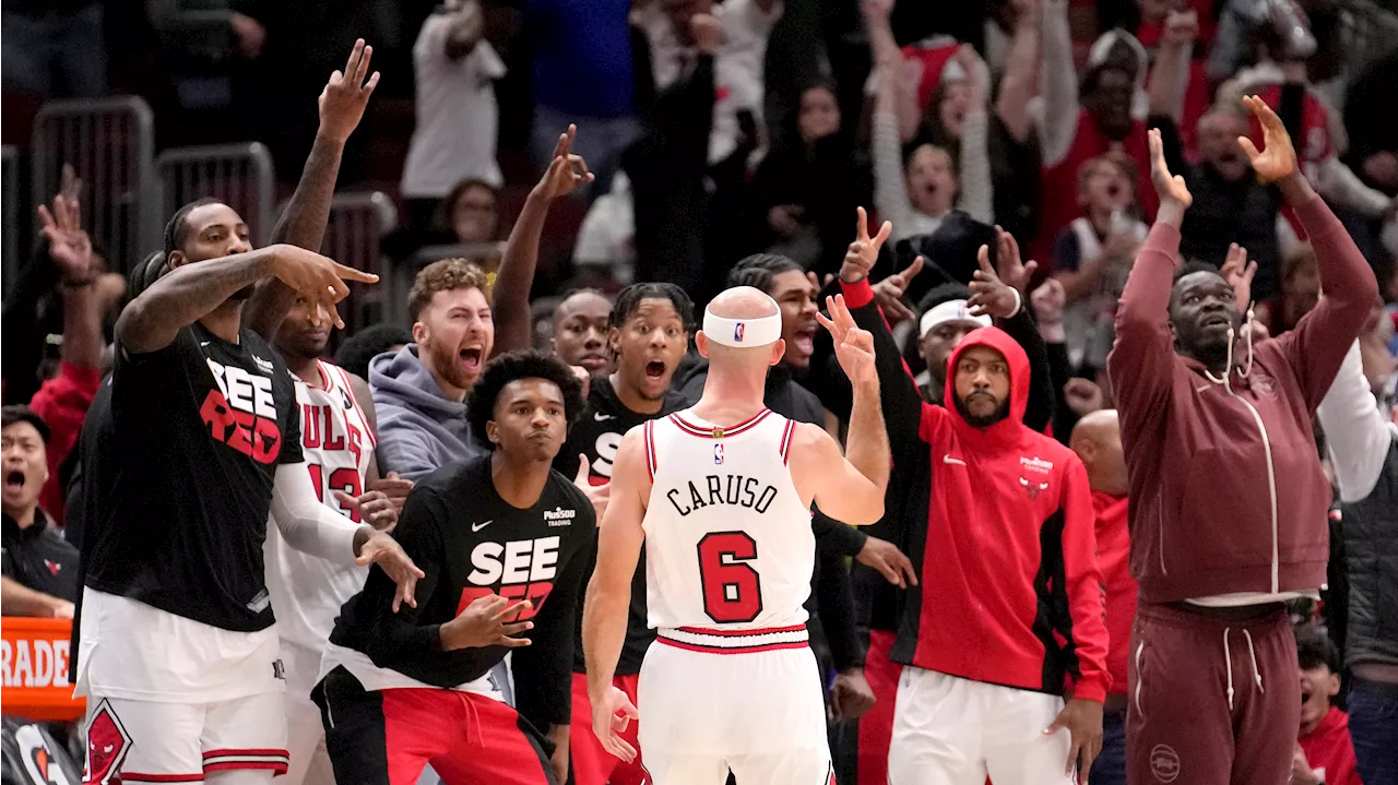 Caruso's Clutch Shot Lifts Bulls to Overtime Victory Against Raptors