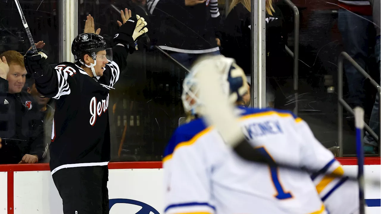 Haula's Late Goal Lifts Devils Over Sabres