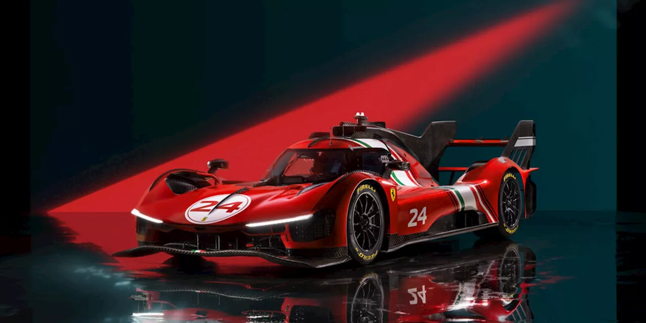 Ferrai 499P Modificata, tributo a Le Mans