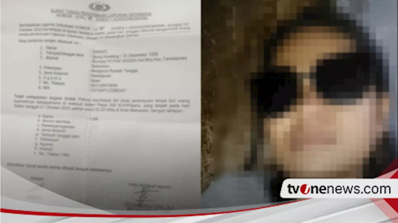 Gadis Cantik Penderita Tunanetra, Dibawa Kabur 2 Pria Tidak Dikenal, Keluarga Lapor Polisi