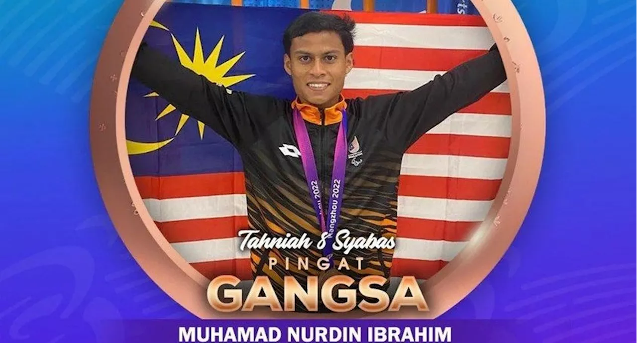 Nurdin hadiahkan pingat ke-39 Malaysia