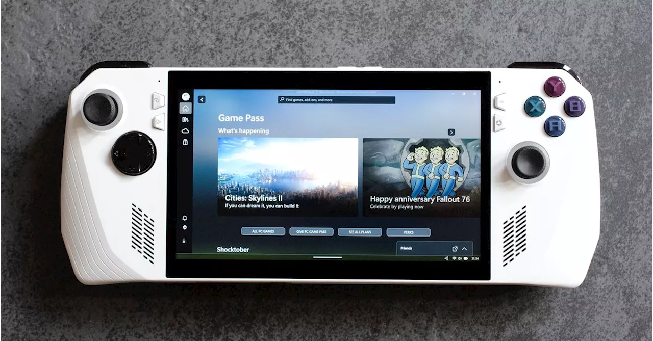 Microsoft is improving its Xbox app for Windows handheld gaming PCs