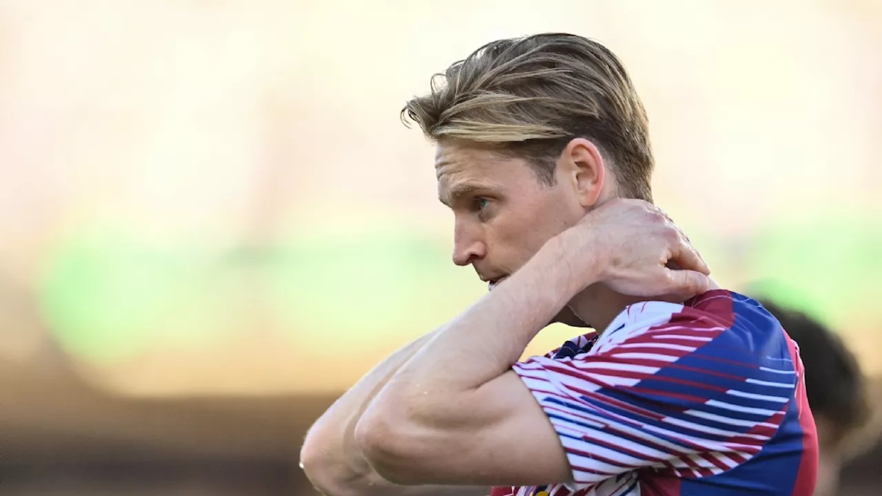 Barcelona geeft uitsluitsel over inzetbaarheid Frenkie de Jong voor Clásico