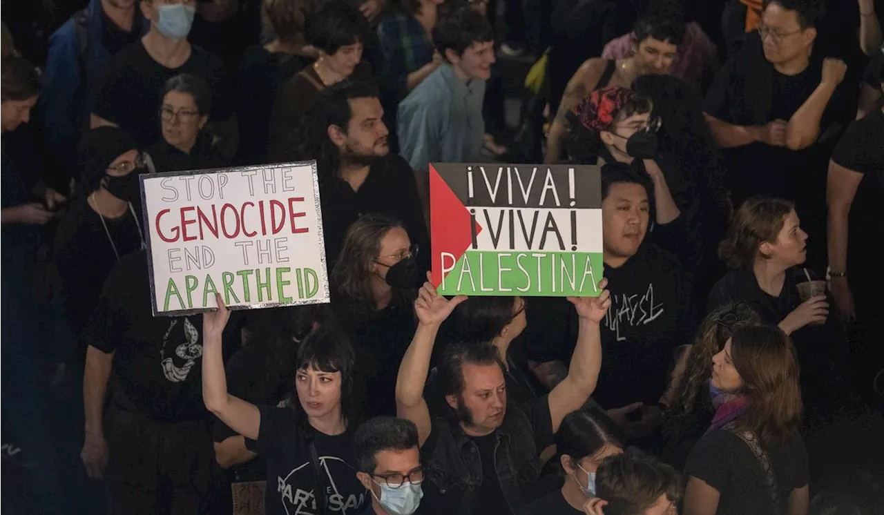 NYC protesters demand Israeli cease-fire, at least 200 detained after filling Grand Central station