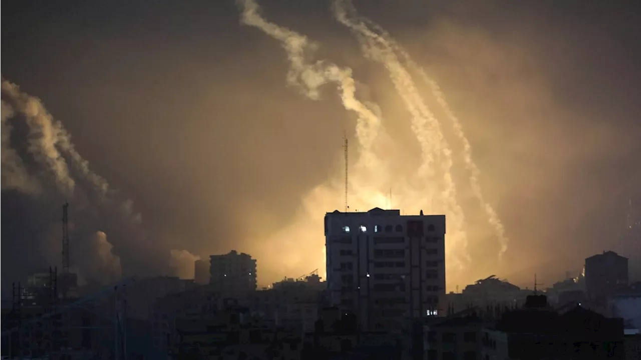 Israeli air and ground strikes intensify in Gaza; internet collapse cuts territory off from outside