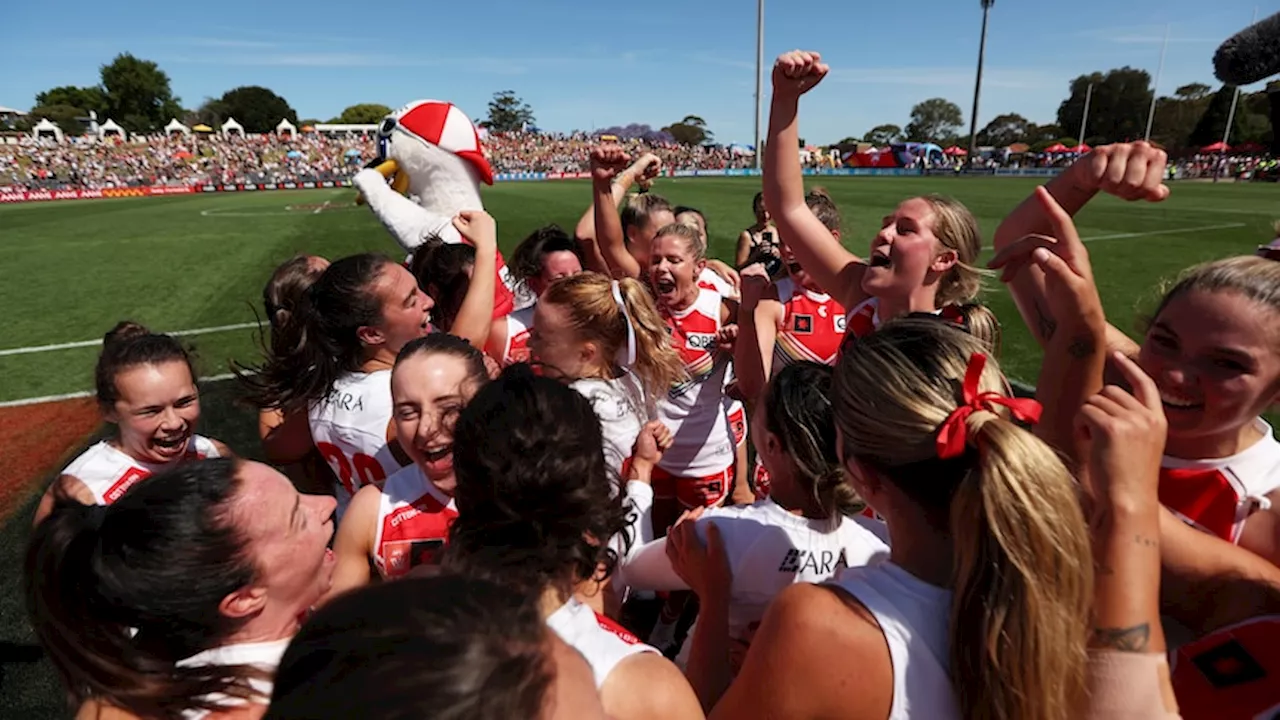 AFLW wrap: Swans closing in on maiden finals berth, Crows sneak home against Pies