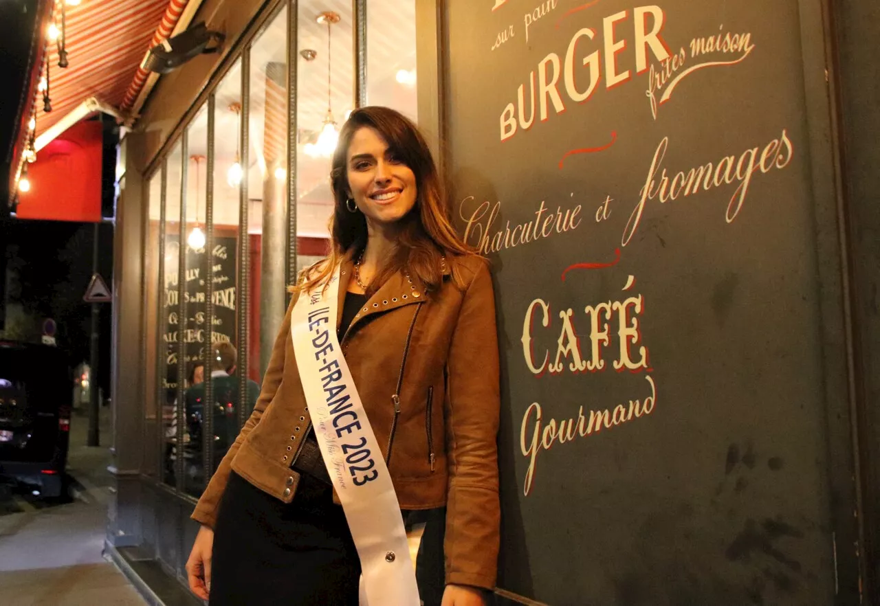 Elena Faliez, élue Miss Île-de-France 2023, se prépare pour Miss France