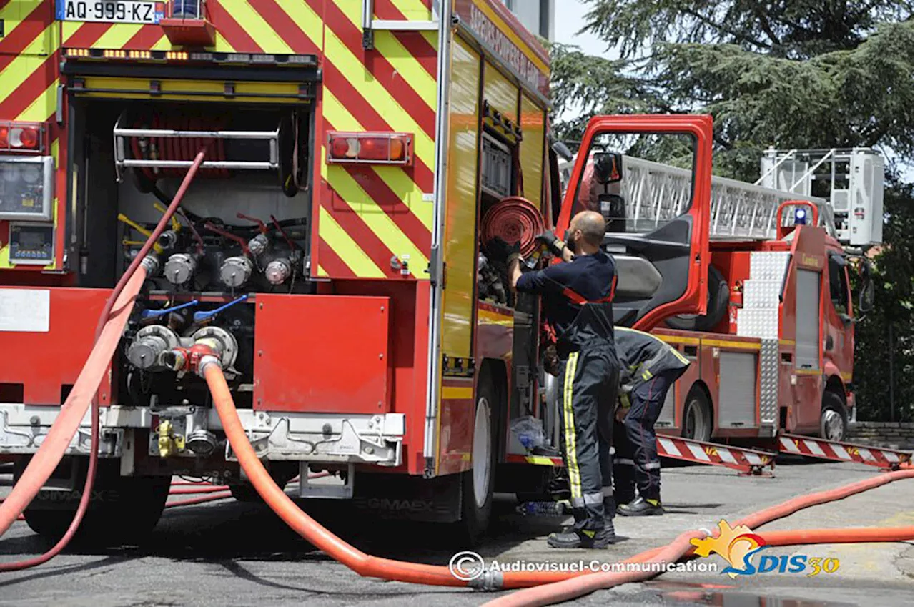 Incendie dans un restaurant à Saint-Laurent d'Aigouze