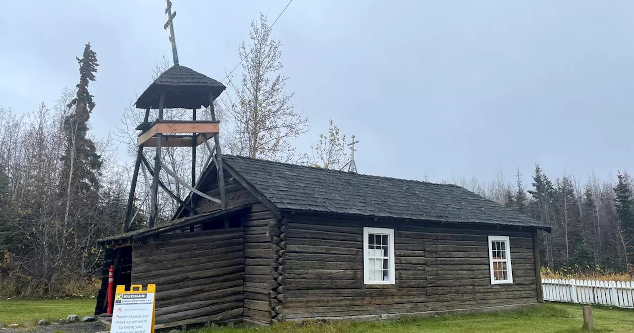 Anchorage’s oldest building, a Russian Orthodox church, gets new life in restoration project