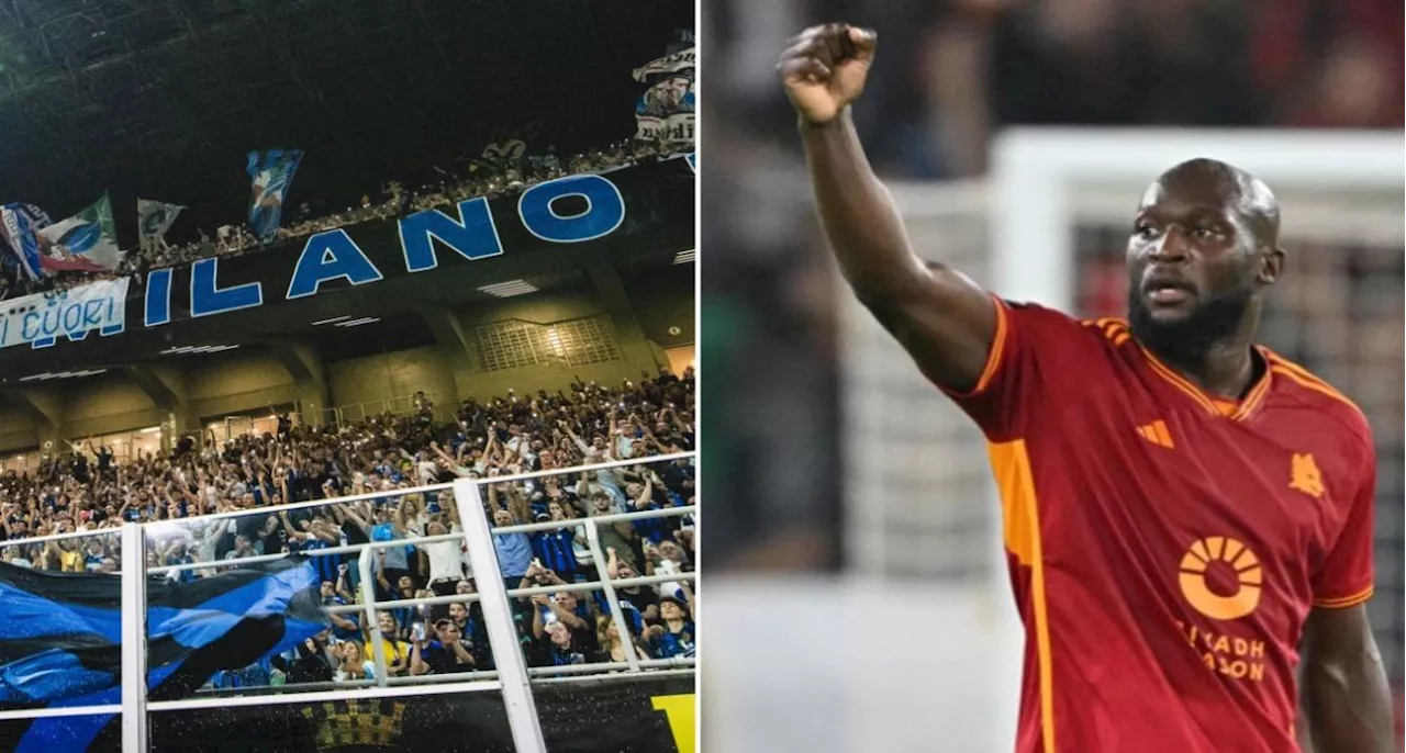 Inter-Roma, Lukaku a San Siro: pronta accoglienza