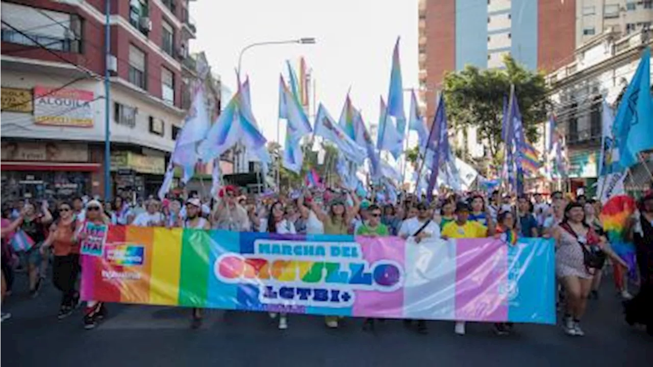 Derechos sí, derechas no : la Marcha del Orgullo colmó las calles de Avellaneda