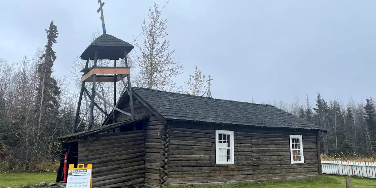 Anchorage’s oldest building, a Russian Orthodox church, gets new life in restoration project