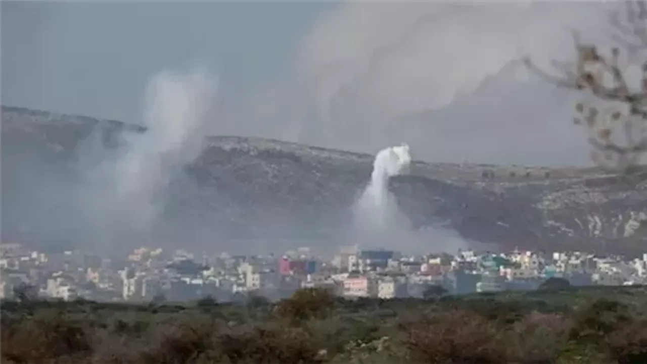 جيش الاحتلال يقصف بلدة عيتا الشعب جنوبي لبنان