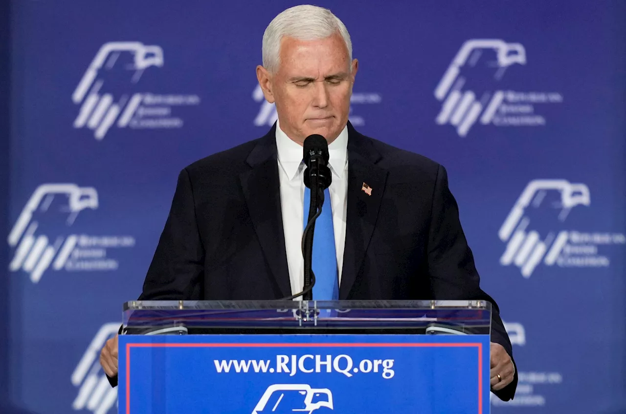 Pence ends White House campaign after struggling to gain traction