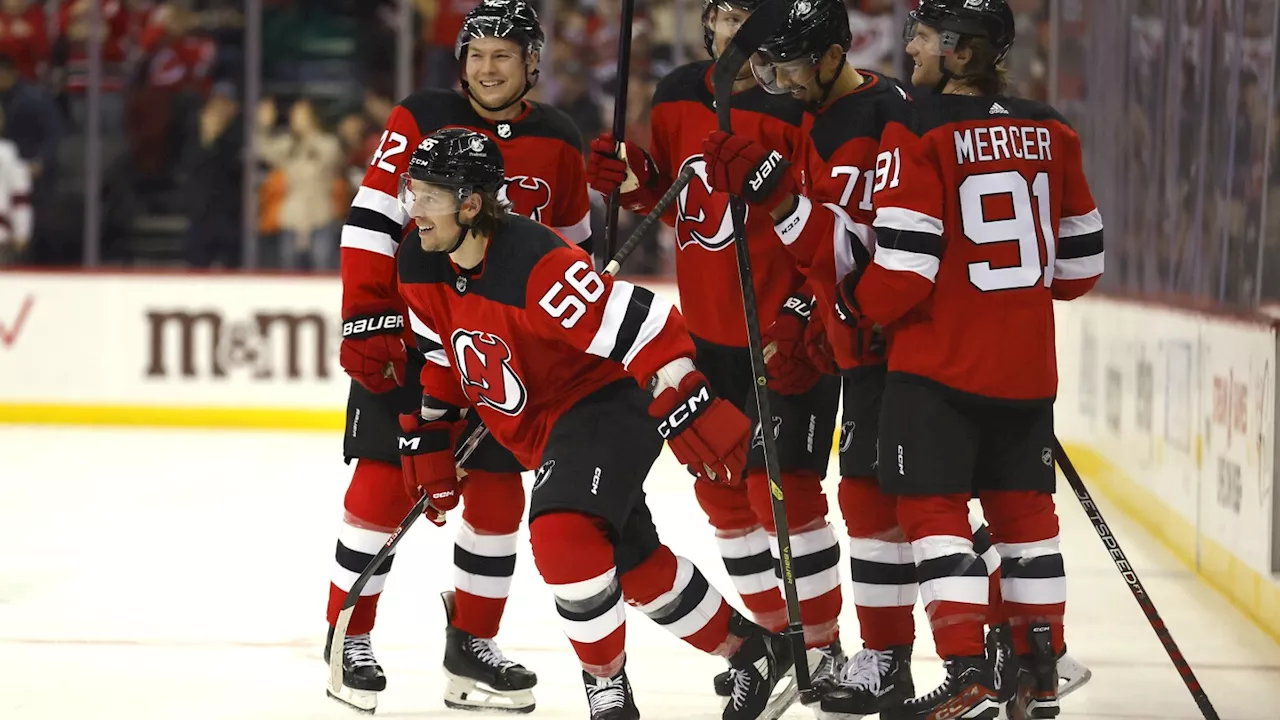 Bratt scores twice as Devils edge Wild 4-3
