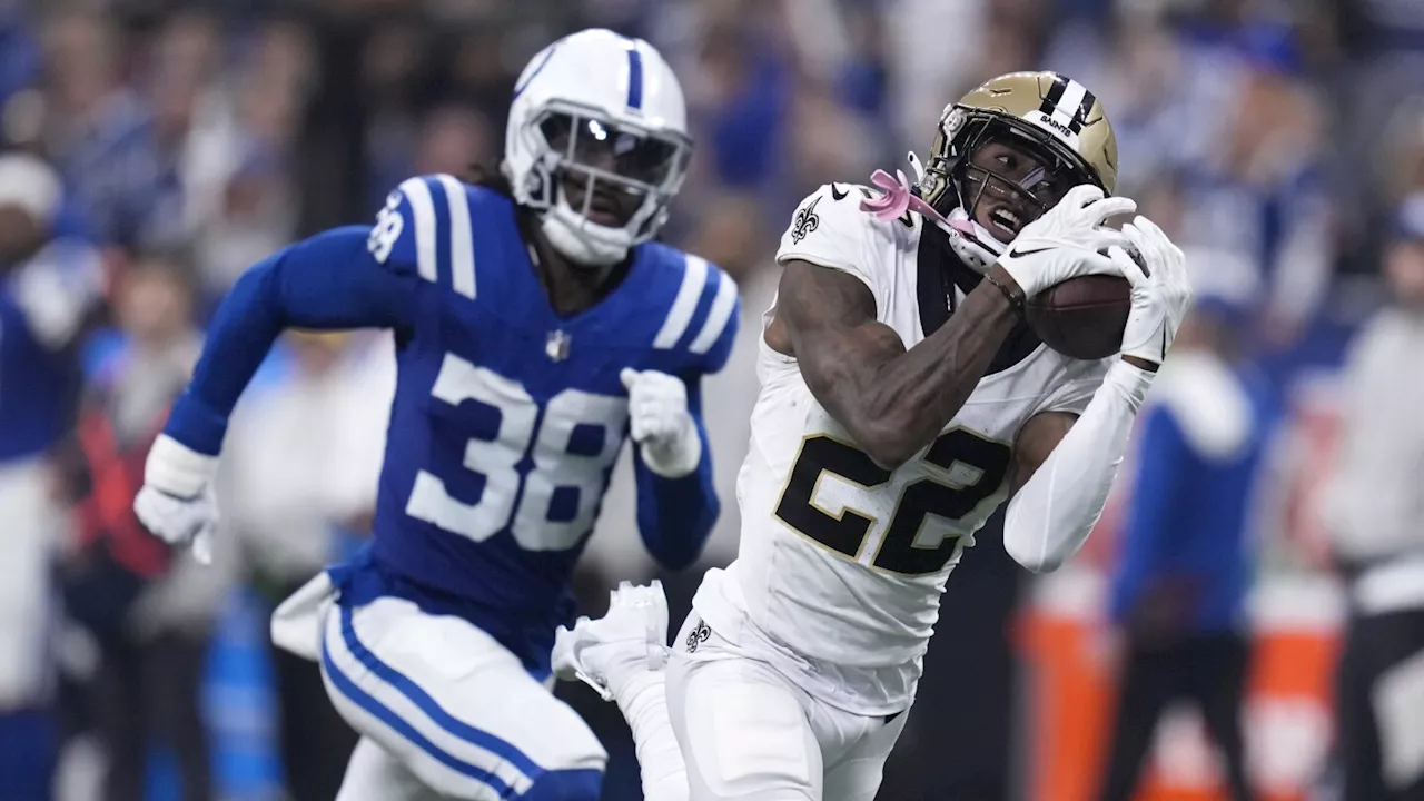 Colts' young, depleted secondary is exposed in loss to Saints