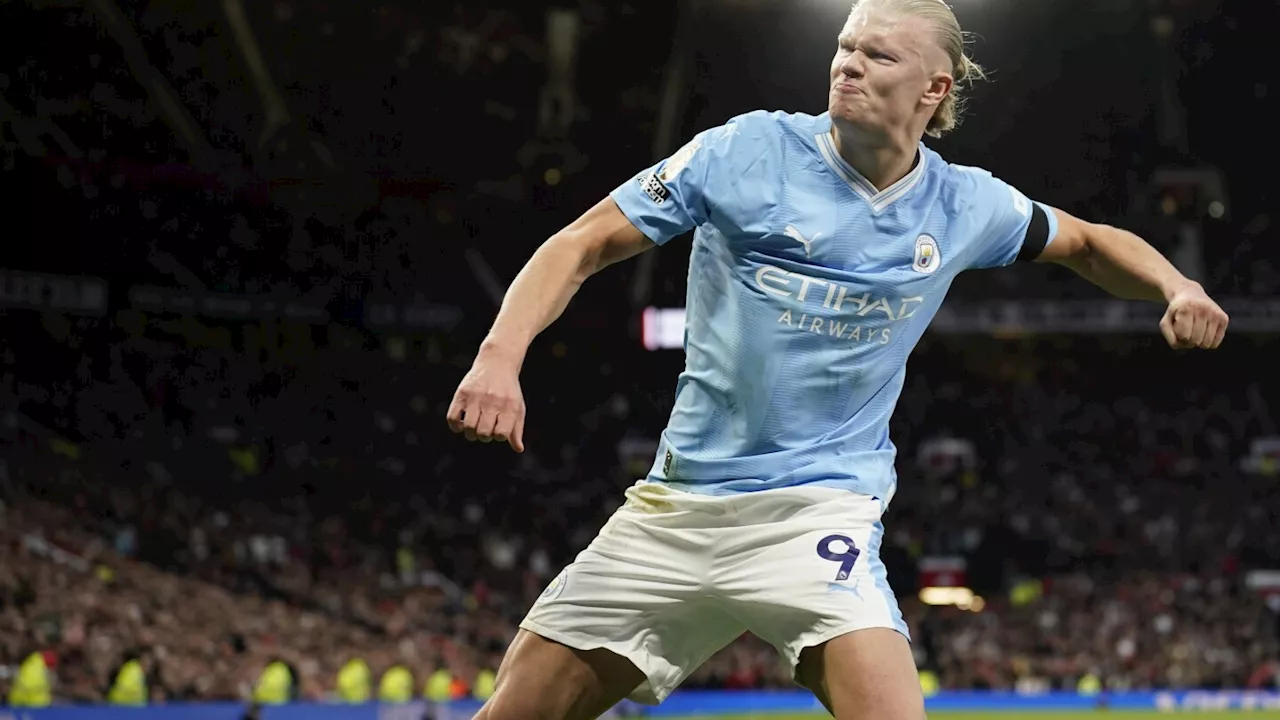 Haaland scores twice as Man City dominates Man United with 3-0 win