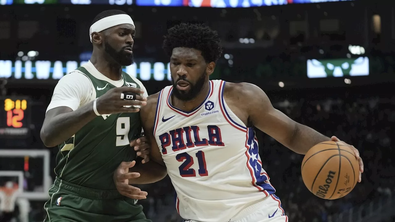 Harden sits out third straight game, Embiid gets the start for 76ers in home opener