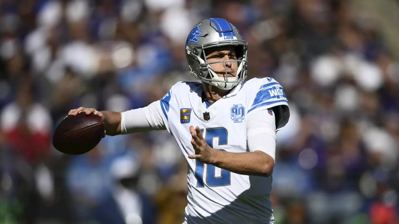 Lions hope Jared Goff bounces back, Raiders welcome return of Jimmy Garoppolo on Monday night