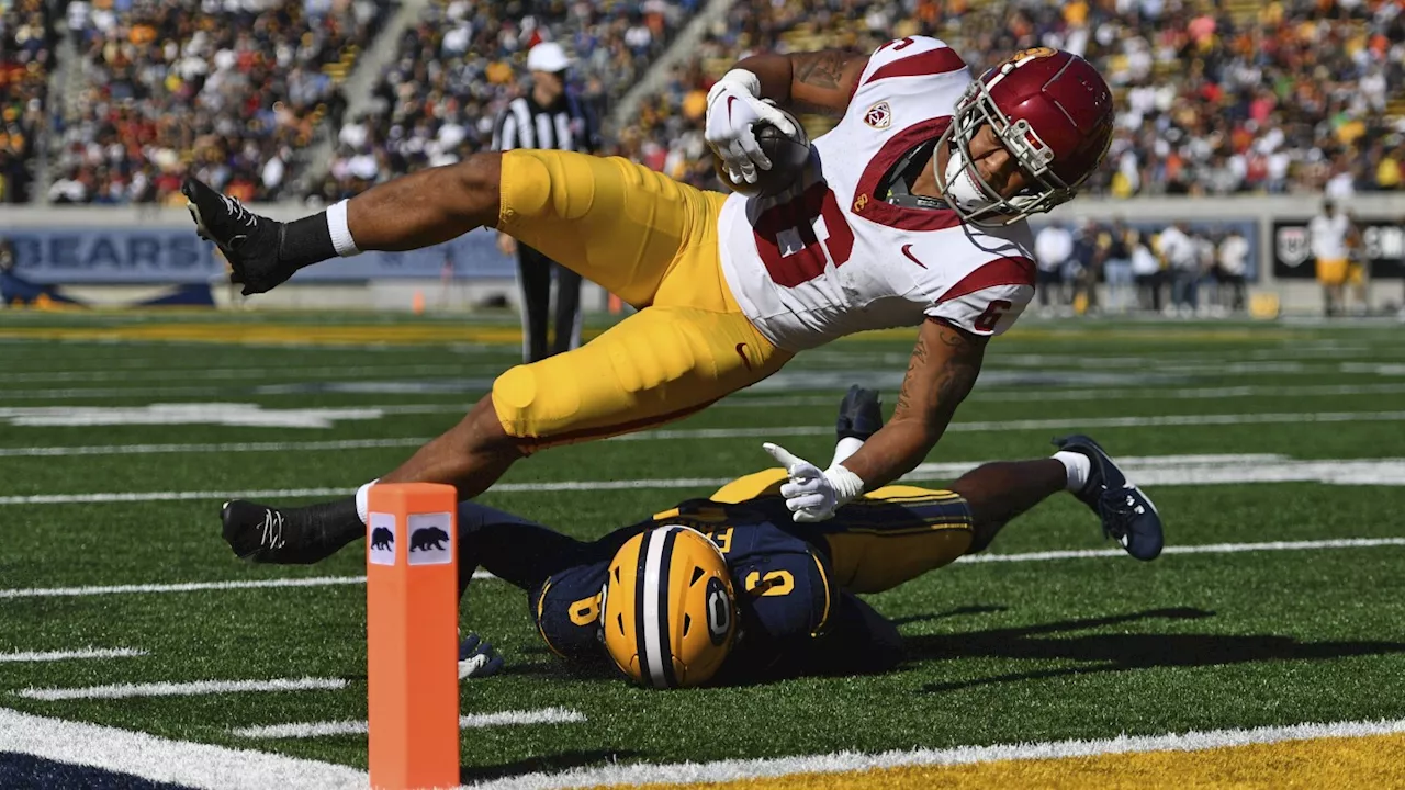 No. 24 USC rallies for wild 50-49 win over California