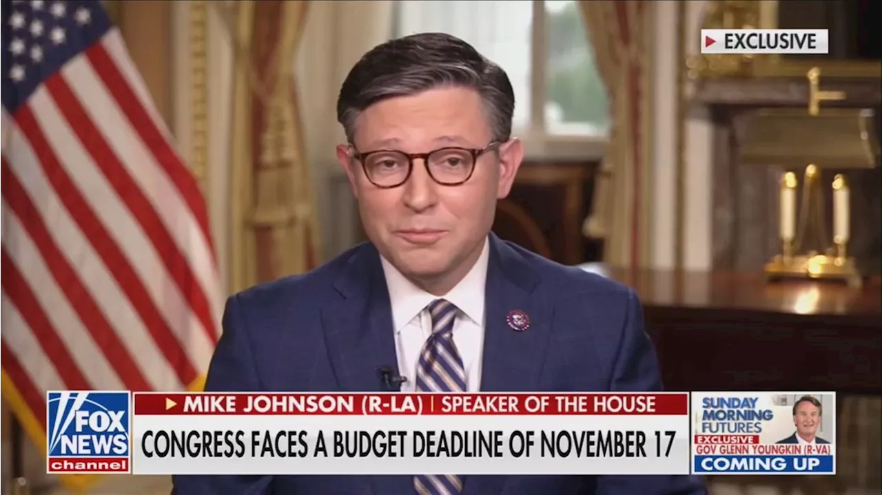 Rep. Mike Johnson says avoiding shutdown is priority as House speaker