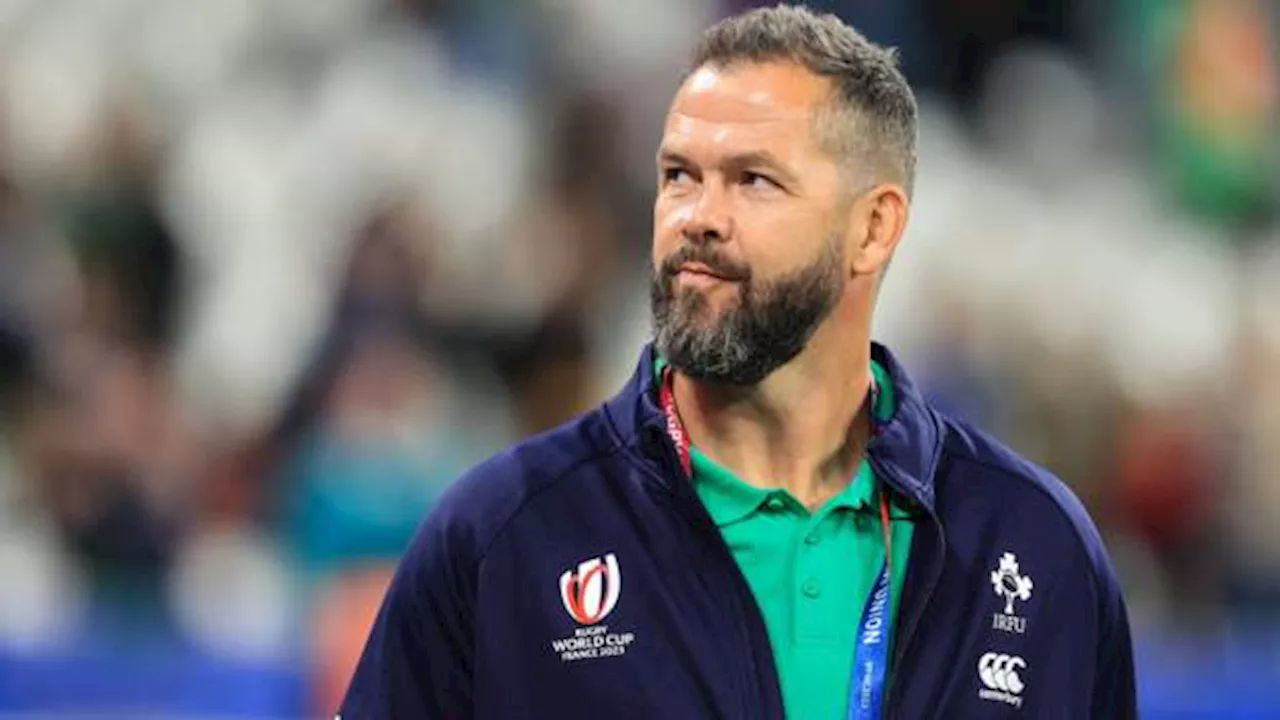 Andy Farrell named World Rugby's coach of the year