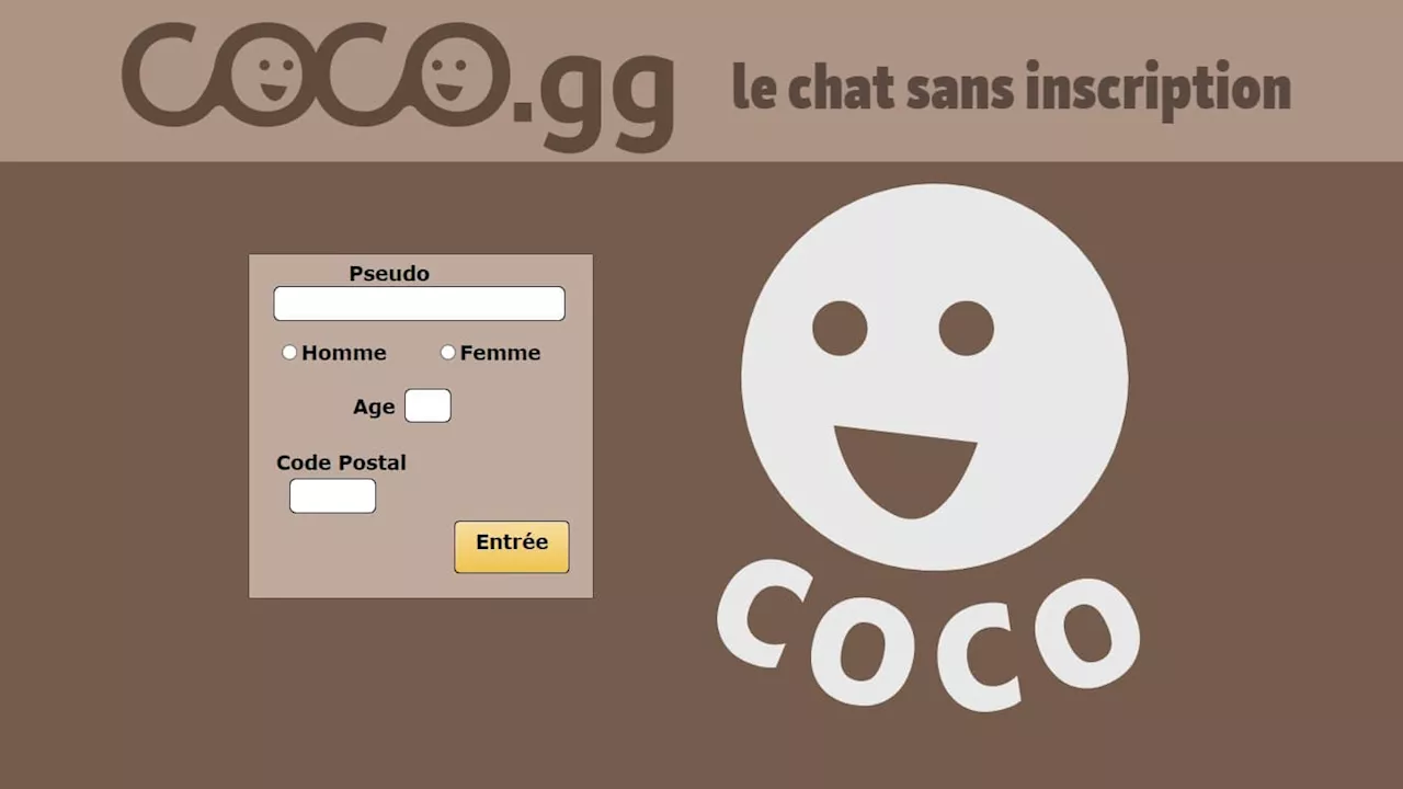 Espace numérique de discussion à caractère sexuel sur le site Coco