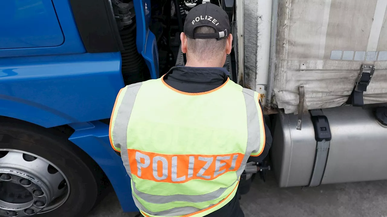 Polizei stoppt Irrfahrt eines psychisch erkrankten Lastwagenfahrers