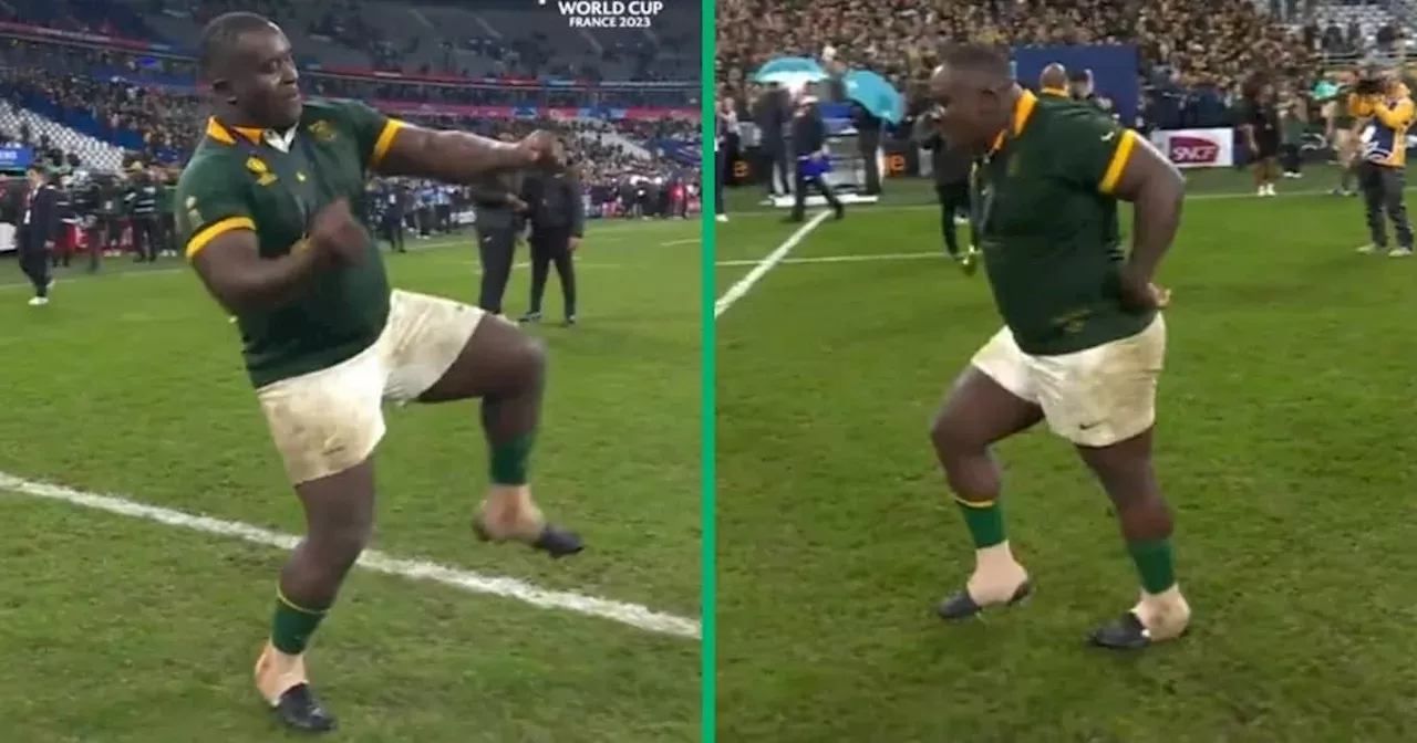 RWC: Trevor Nyakane’s Epic Dance Celebration After Springboks Won Goes ...