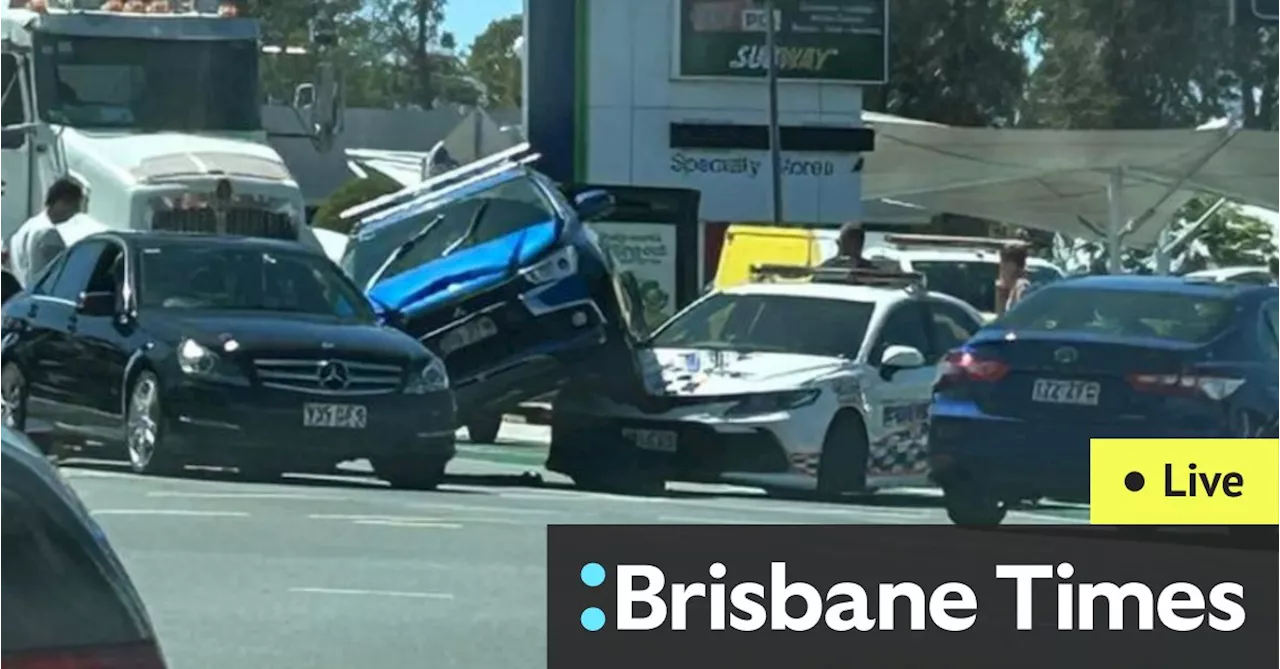 Brisbane news live: Kids ‘ram police car’; Eddie Jones resigns; Can tunnel fix Brisbane traffic?