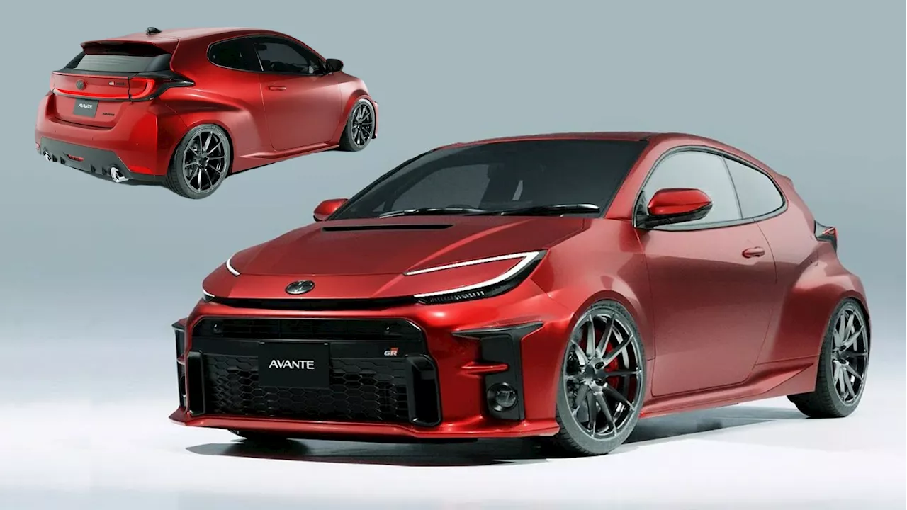 What If The 2025 Toyota GR Yaris Got A Prius-Like Facelift?