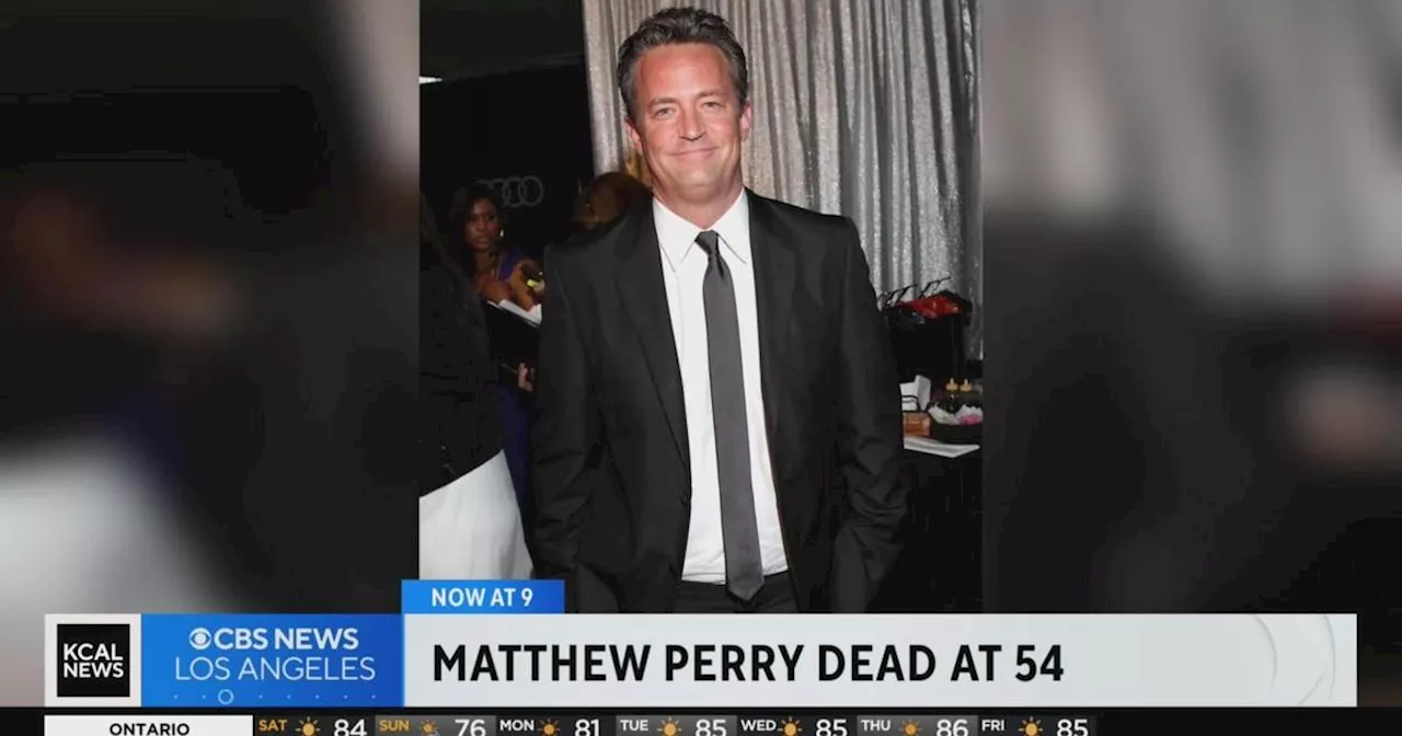 Matthew Perry, acclaimed actor who starred on 'Friends,' dies at 54